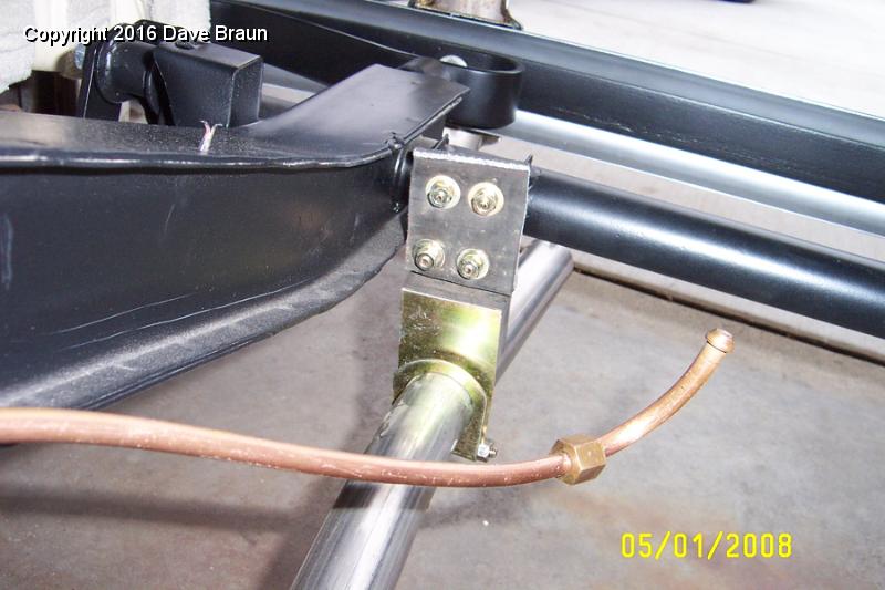 MGTD15470/Engine XPAG TD2 15613/Exhaust System/Rear hanger and